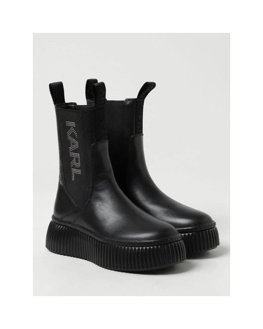 Karl Lagerfeld Black Chelsea Boots
