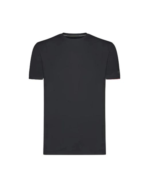 Rrd Blau schwarz macro shirty t-shirt in Black für Herren