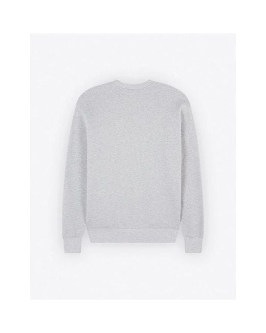 Maison Kitsuné Gray Sweatshirts for men