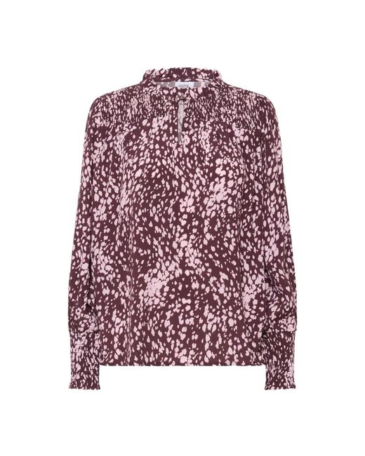 Blouses Saint Tropez de color Purple