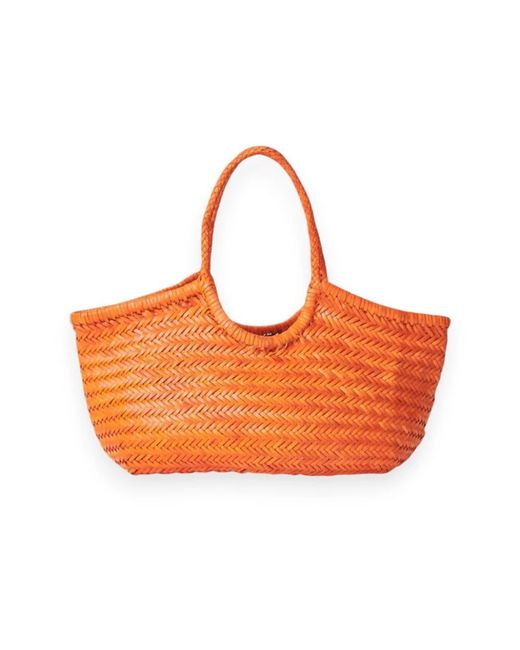 Tote Bags di Dragon Diffusion in Orange