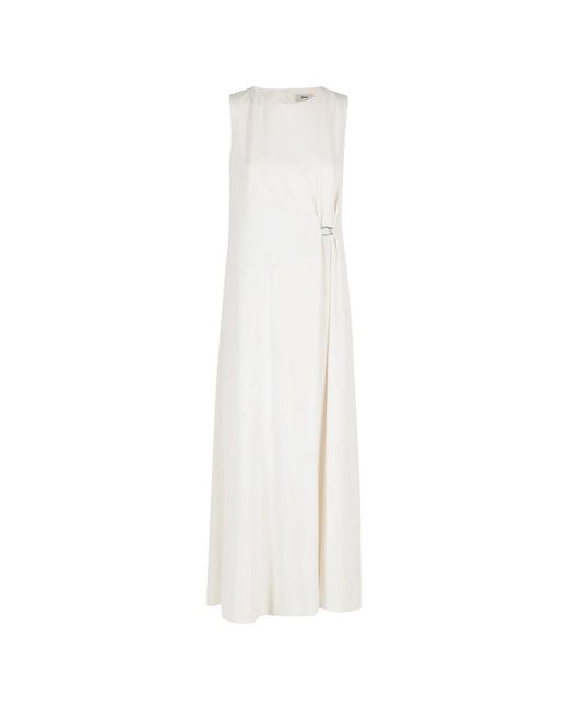 Herno Lange Jurk in het White