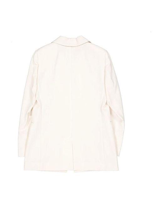 Brunello Cucinelli White Blazers