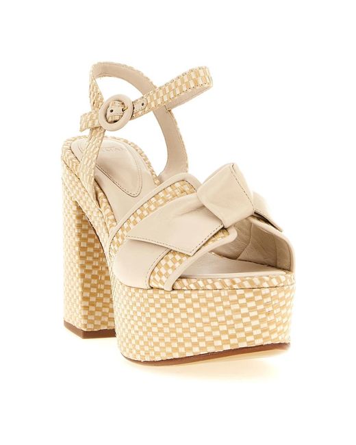 Alexandre Birman Metallic High Heel Sandals
