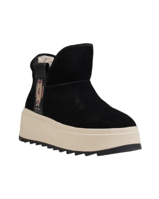 Ash Black Winter Boots