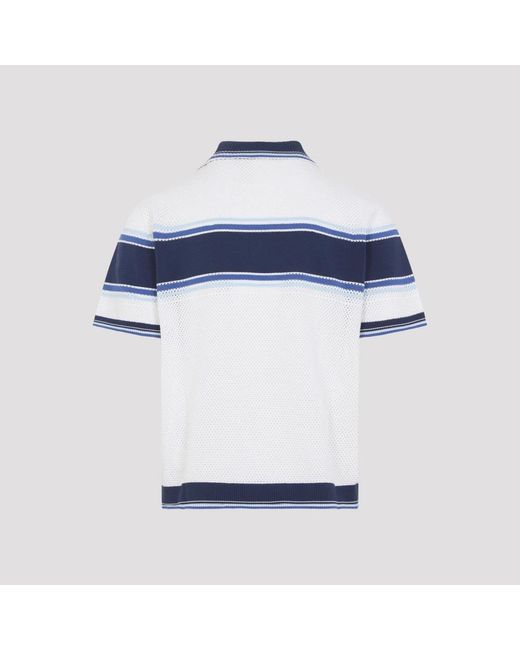 Casablanca Blue Polo Shirts for men