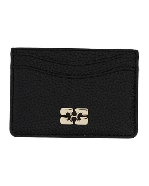 Ganni Black Wallets & Cardholders