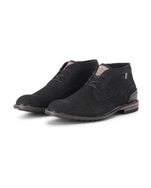 van Bommel Schnürstiefel in Black für Herren