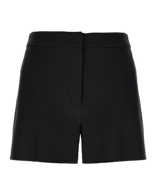 Sportmax Black Short Shorts