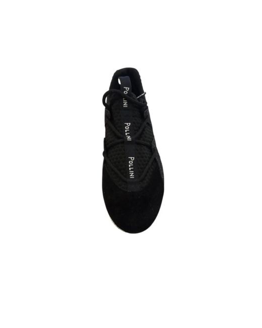 Pollini Slip-On Sneaker in Black für Herren