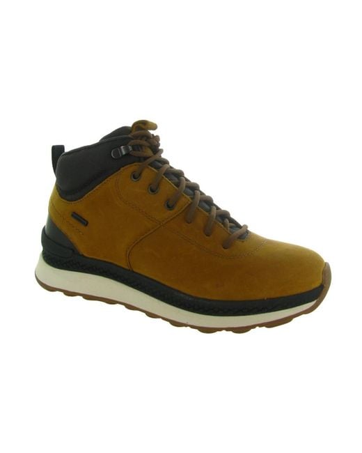 Geox Brown Lace-Up Boots for men