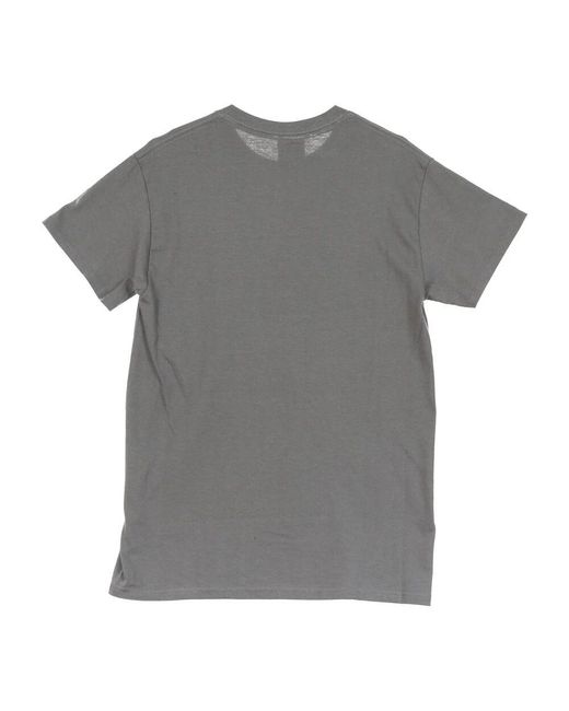Thrasher Flame Tee Herren T-Shirt Anthrazit Grau/Gelb in Gray für Herren