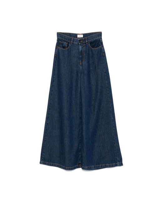 Wide Jeans P.A.R.O.S.H. de color Blue