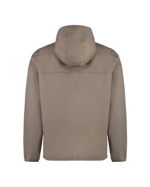 K-Way Gray Light Jackets for men