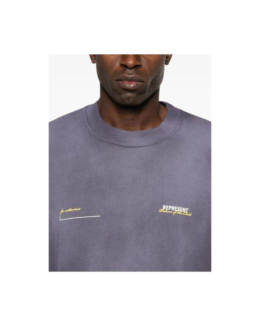 T-Shirts Represent de hombre de color Blue