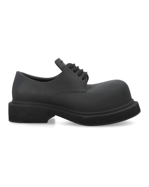 Balenciaga Black Laced Shoes for men