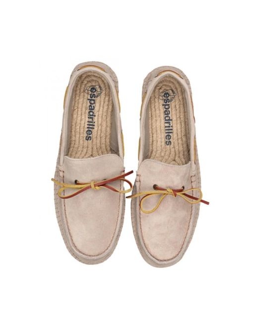 Espadrilles Sommer schuhe in Pink für Herren
