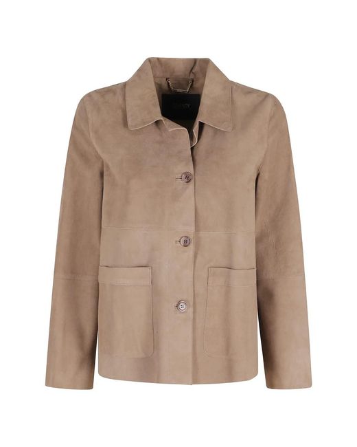 Seventy Brown Leather Jackets