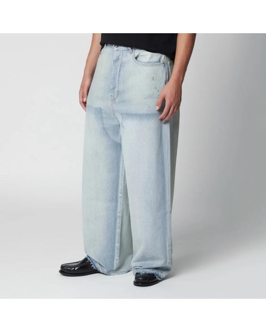 Amiri Blue Wide Jeans for men