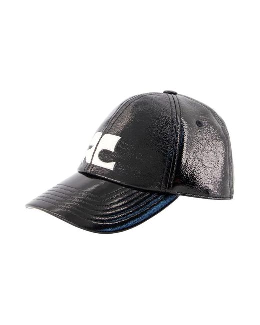Courreges Ac Logo Cap in het Black