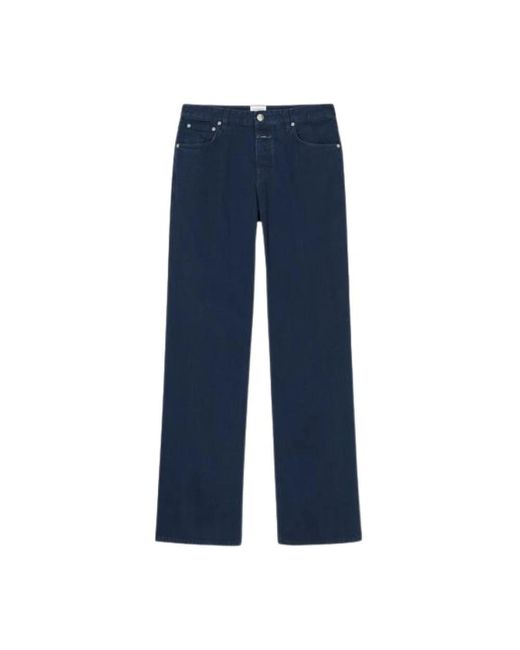 Straight Jeans Closed de color Blue