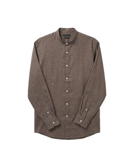Daniele Alessandrini Brown Casual Shirts for men