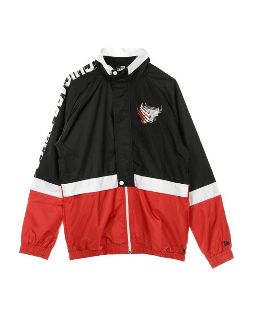 KTZ Black Nba Color Block Track Jacket Chibul for men