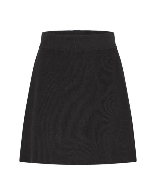 Ichi Rokken ,Zwart ,Ihadele Skirt in het Black