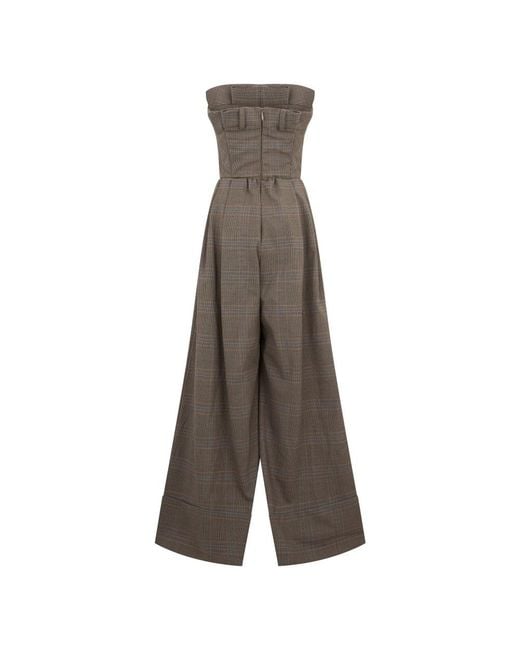 Moschino Gray Jumpsuits