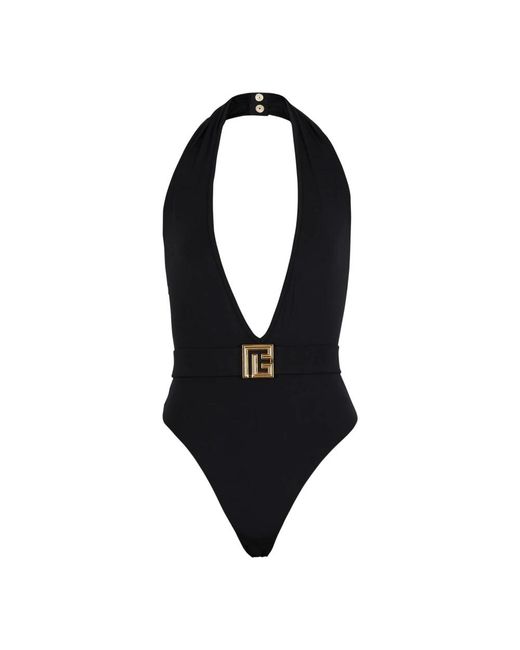 One-Piece Balmain de color Black