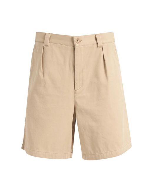 A.P.C. Natural Casual Shorts for men