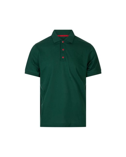 Kiton Green Polo Shirts for men