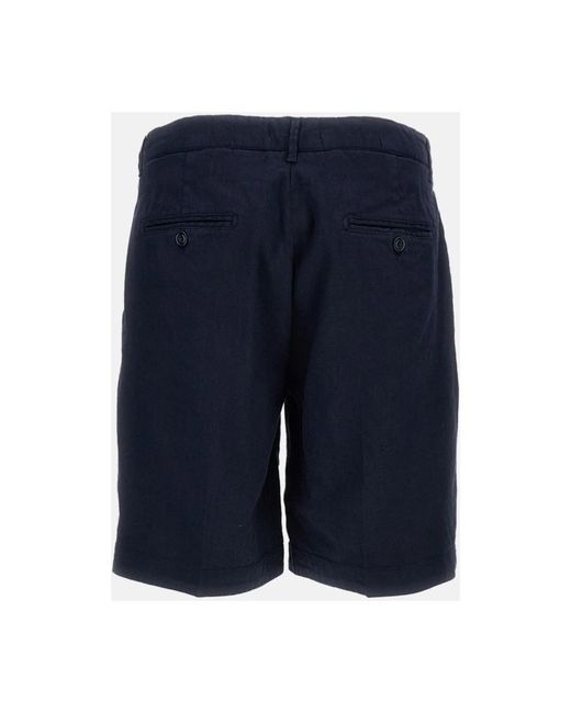 Tela Genova Blue Casual Shorts for men