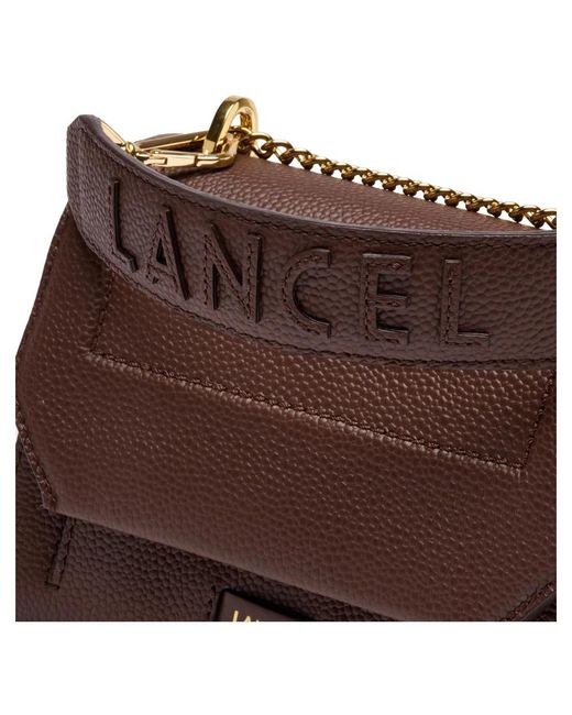 Lancel Brown Shoulder Bags