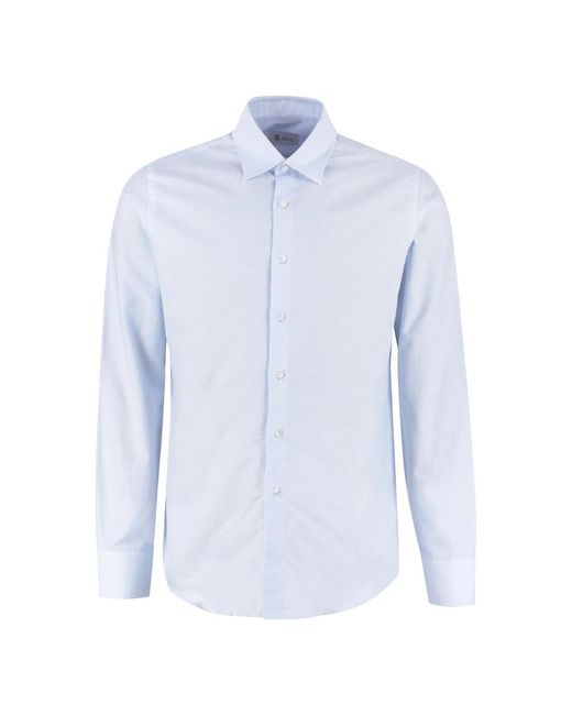 THE (Alphabet) Formal Shirts in het Blue voor heren