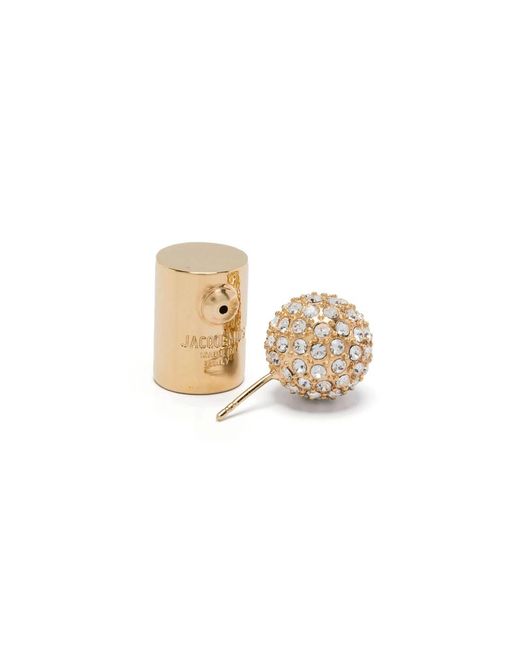 Jacquemus Metallic Ohrstecker "les Boucles Perlina"