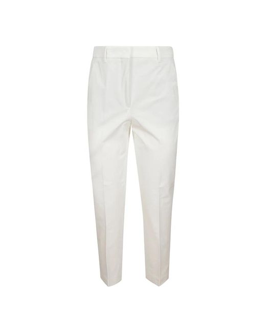 Pantalones modernos galene blancos Incotex de color White