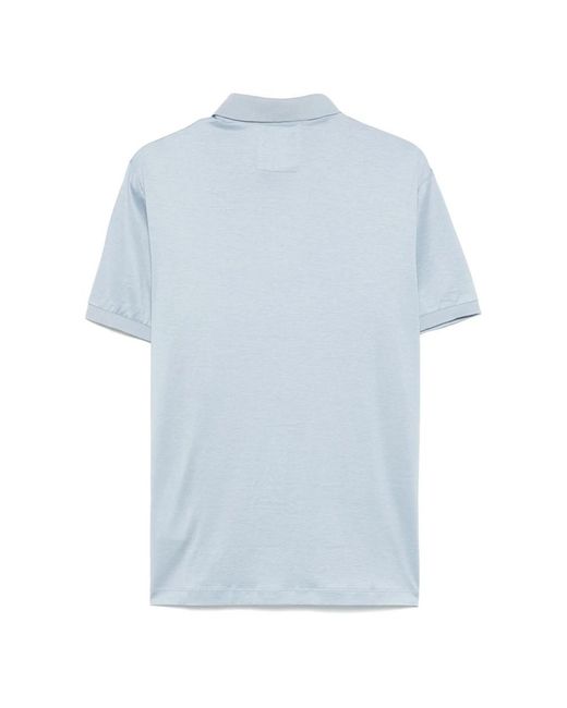 Emporio Armani Blue Polo Shirts for men