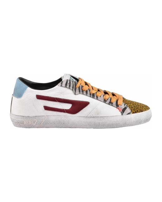 DIESEL Brown Sneakers for men