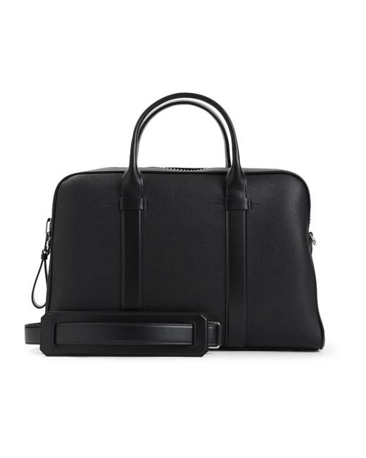 Tom Ford Zwarte, Zwarte Aktetas Voor Zakelijke Benodigdheden in het Black voor heren