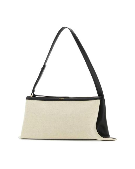 Jil Sander Metallic Shoulder bags