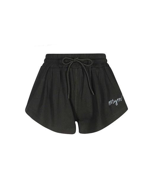 Short Shorts MSGM de color Black