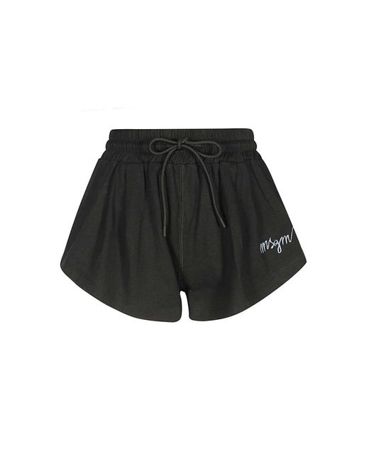 Short Shorts MSGM de color Black
