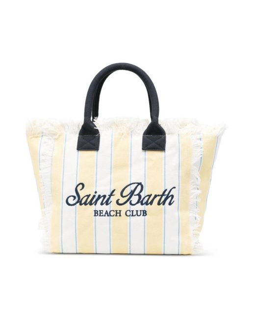 Mc2 Saint Barth Metallic Shopping Bags