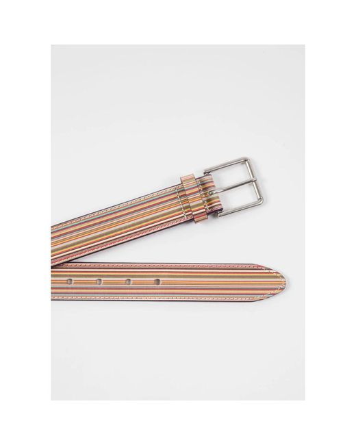 Belts di Paul Smith in Pink da Uomo