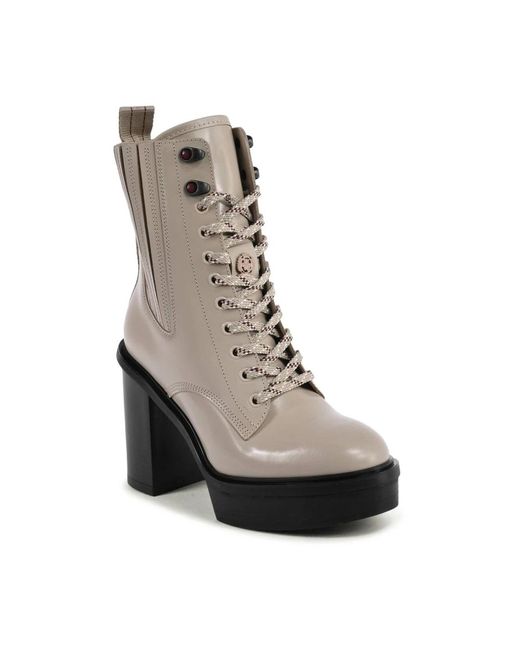 Tommy Hilfiger Heeled Boots in het Brown