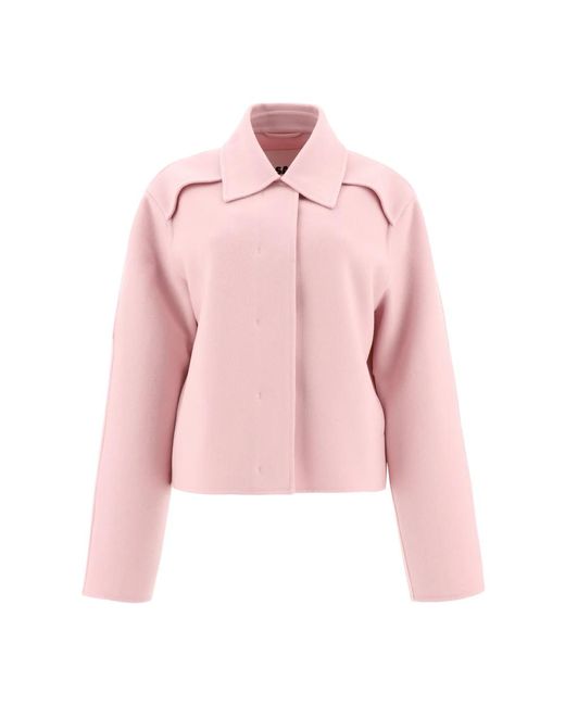 Light Jackets Jil Sander de color Pink