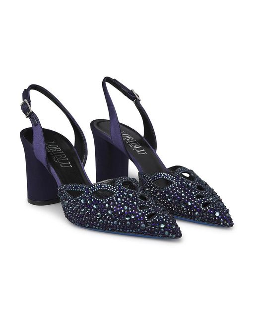 Loriblu Blue Ballerinas