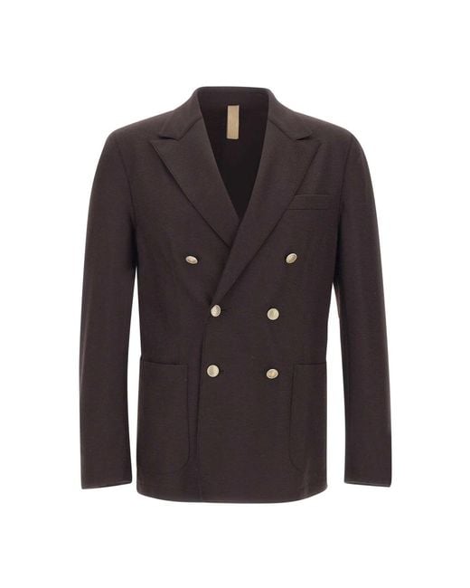 Eleventy Black Blazers for men