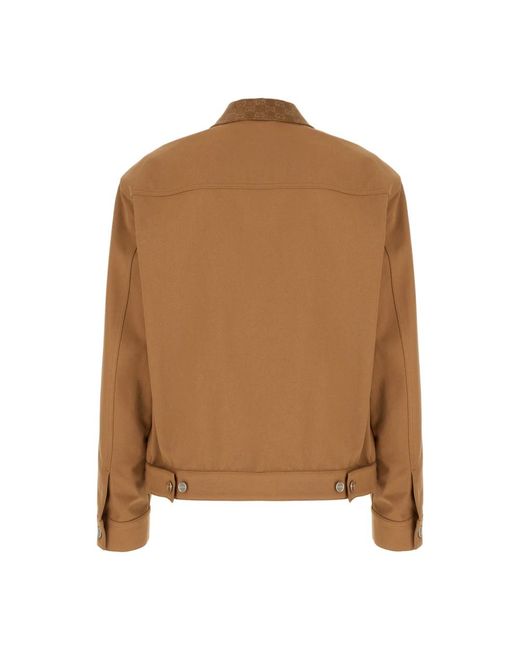 Light Jackets Gucci de hombre de color Brown